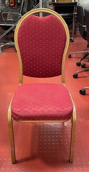 Red & Gold Banqueting Stacking Chair