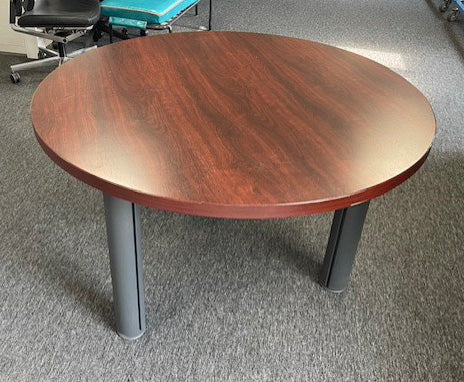 Walnut Table with Grey 3 Legs