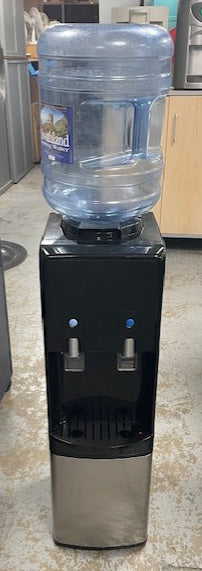 Primo Black & Silver Water Cooler & Bottle