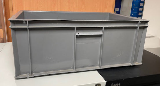 Large Grey Plastic Box