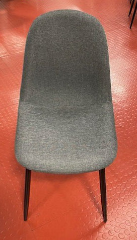Grey Black Leg Tub Chair