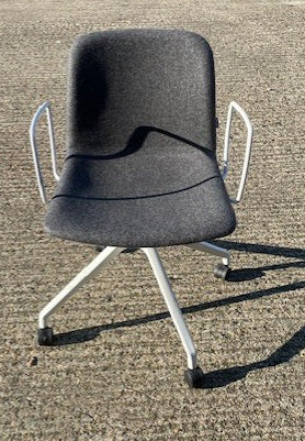 Verco Grey & White Frame Op Chair