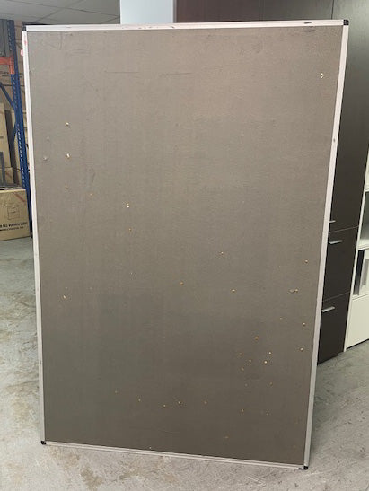 Dark Grey Felt Ali Frame Notice Board 1800 x 1200