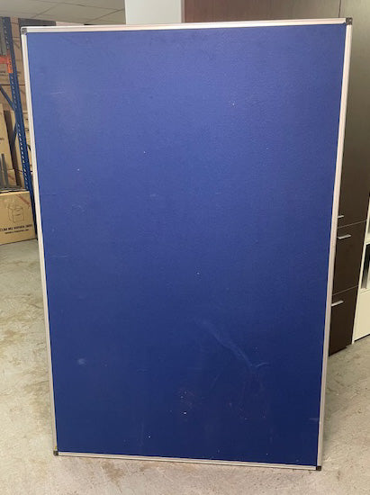 Blue Felt Ali Frame Notice Board 1800 x 1200