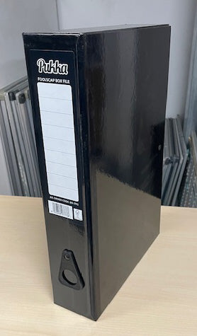 Black Glossy Box Files