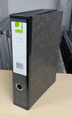 Dark Grey Mottled Box Files