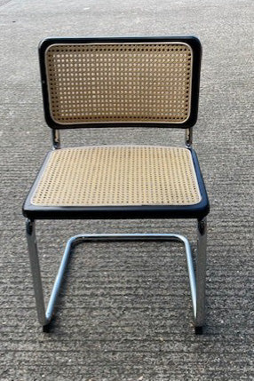 Cream & Black Visitor Chair
