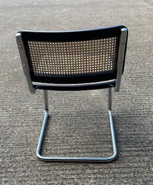 Cream & Black Visitor Chair