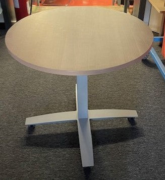 Circular Height Adjustable Meeting Table