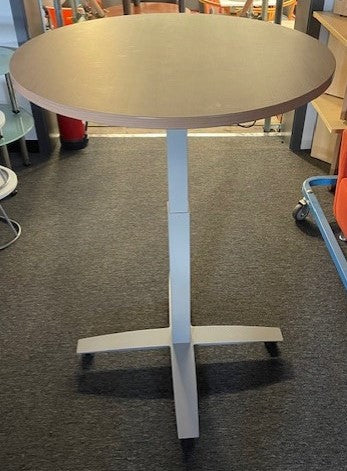 Circular Height Adjustable Meeting Table