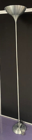 Chrome Uplighter with Round Top