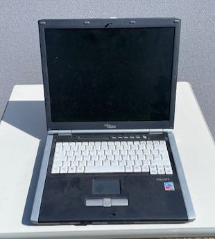 Fujitsu Siemens Silver Laptop