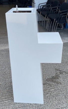 White Fibreglass Planter 1200 x 570 x 350