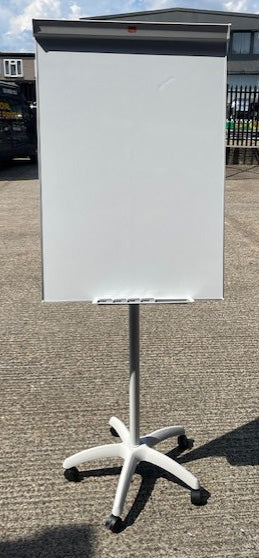 Nobo White Board Flip Chart on Wheels