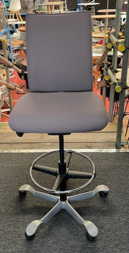 Grey Hag Draughtsman Chair