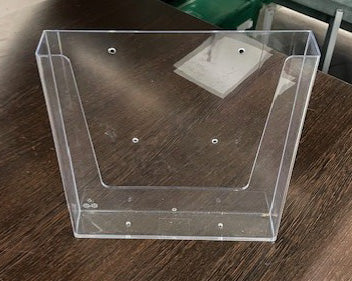 Clear Plastic A4 Leaflet Holder