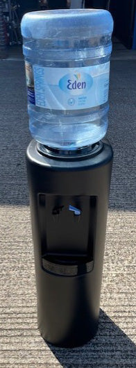 Aspen Black Water Cooler & Bottle