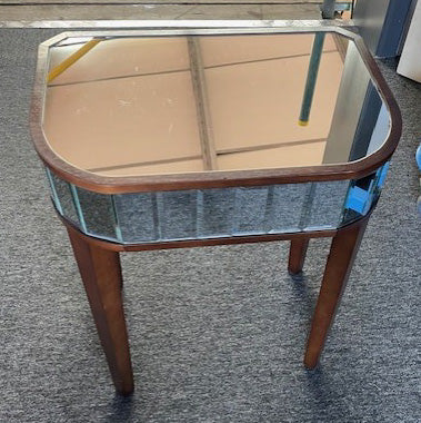 Wooden Glass Coffee Table