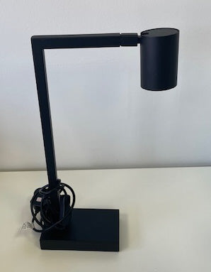 Libra 2 GU10 Black Desk Top Lamp