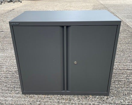 Bisley Dark Grey Low 2 Door Storage