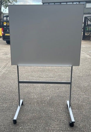 Lintex Magnetic White Board on Wheels 1200 x 1000