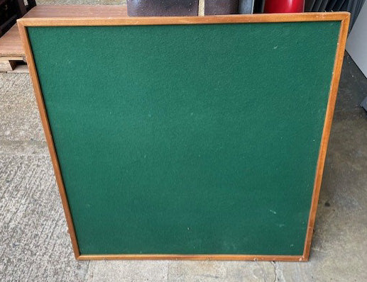 Green Felt Wooden Frame Notice Board