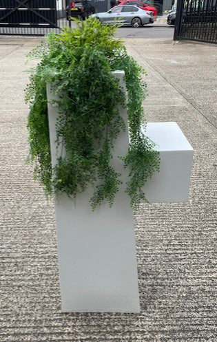 White Fibreglass Planter 1200 x 570 x 350