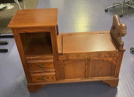 Vintage Telephone Table & Seat