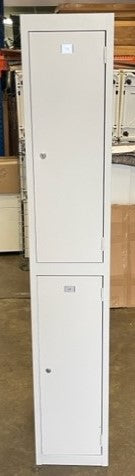Grey 2 Door Lockers