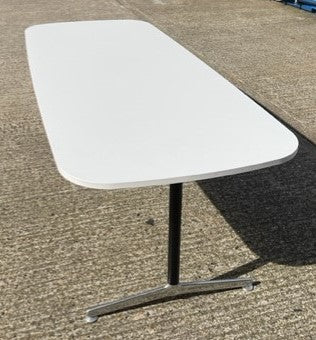 White Top Ali Frame Boardroom Table