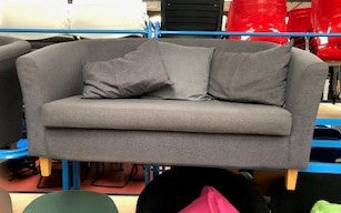 Grey 2 Seater Sofa