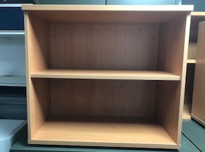 Oak Open Shelf Bookcase