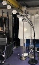 Black 5 Lamp Uplighter