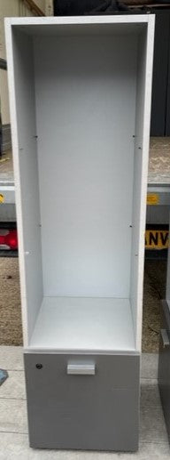 Grey Glass Shelf Grey Door Tower