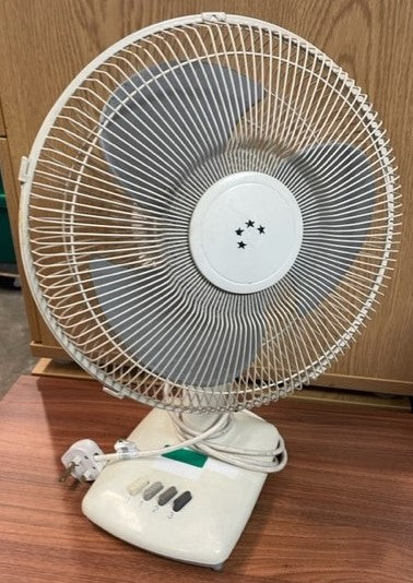 White Stars Desk Top Fan