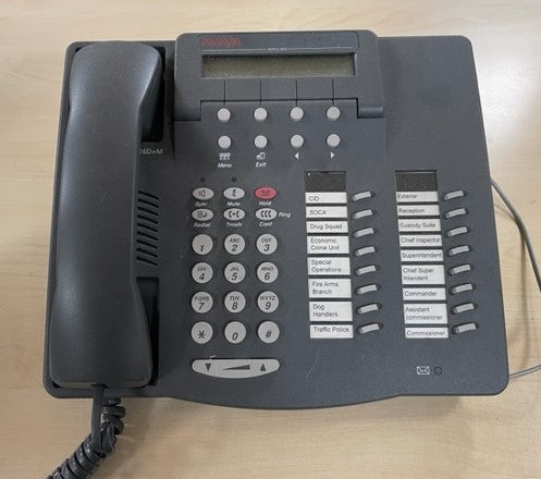 Avaya Grey 6416D+M Telephone