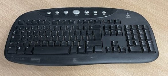 Logitech Black Computer Keyboard