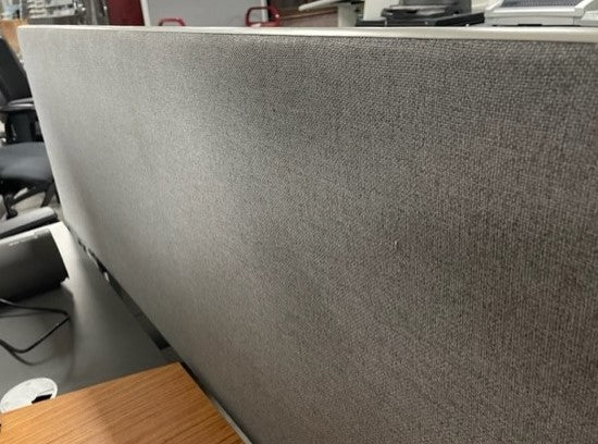 Two Tone Desk Top Screen Blue One Side Grey The Other