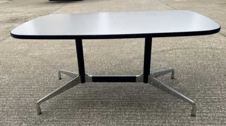 Grey Vitra Chrome Frame Boardroom Table