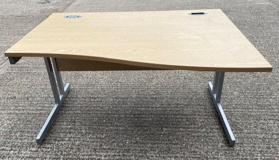 Oak Wave Desk