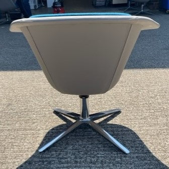 Sedus Sweetspot Grey & Blue Lounge Chair