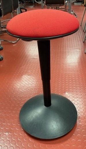Red & Black Hight Ajustable Stool