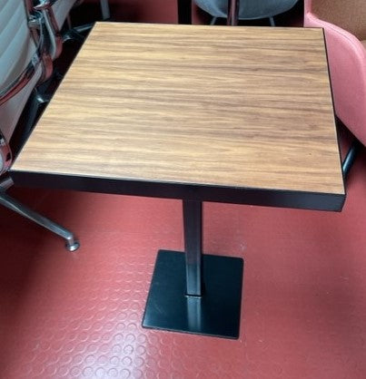 Black & Wood Effect Coffee Table