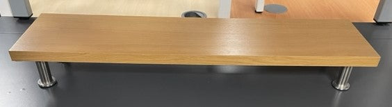 Oak Desk Top Shelf