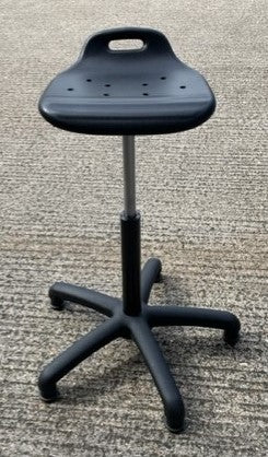 Black Hight Ajustable Stool
