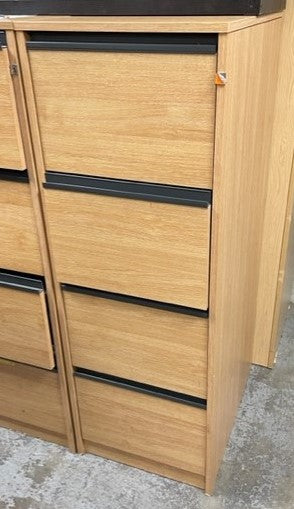 Wooden 4 Draw Filing Cabinets