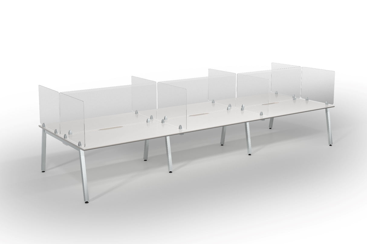 Desk Mounted Virus Shield Screens