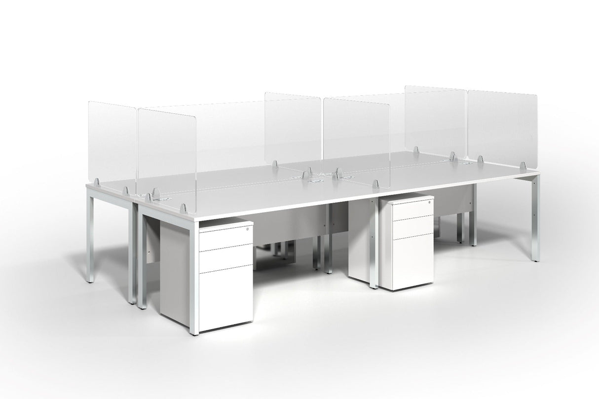 Desk Mounted Virus Shield Screens