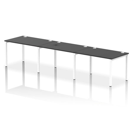 Impulse Single Row Pod of 3 Desks
