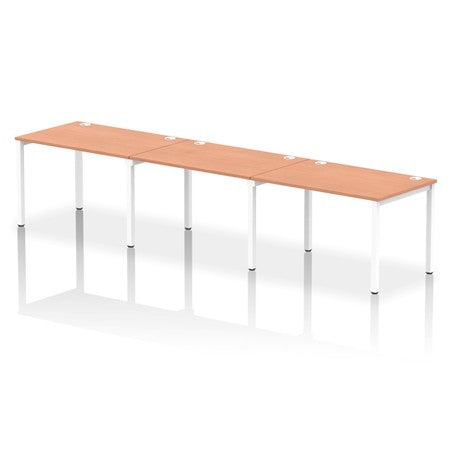 Impulse Single Row Pod of 3 Desks
